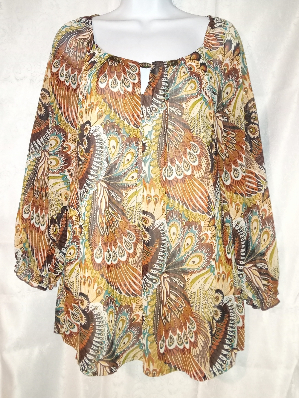 Dress Barn Peasant Blouse